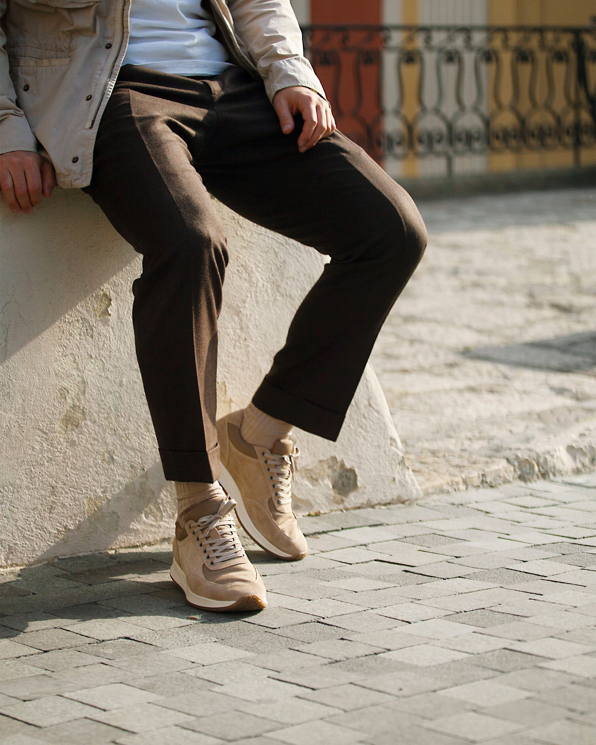 Stensund – Sand Suede