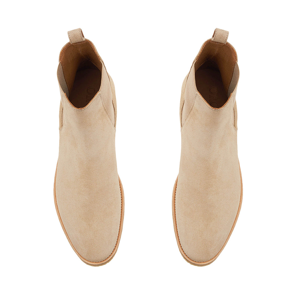 THE ALICANTE CREPE CHELSEA BOOTS