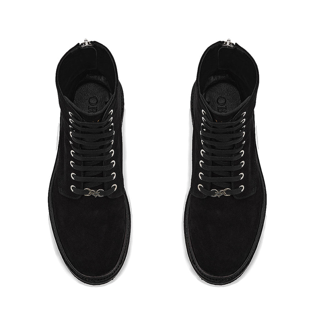 THE MARINI CREPE COMBAT BOOTS